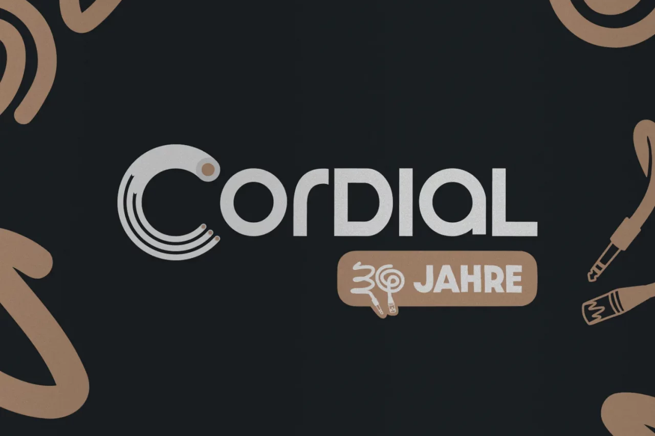 30 jähriges Jubiläumsbranding für Cordial