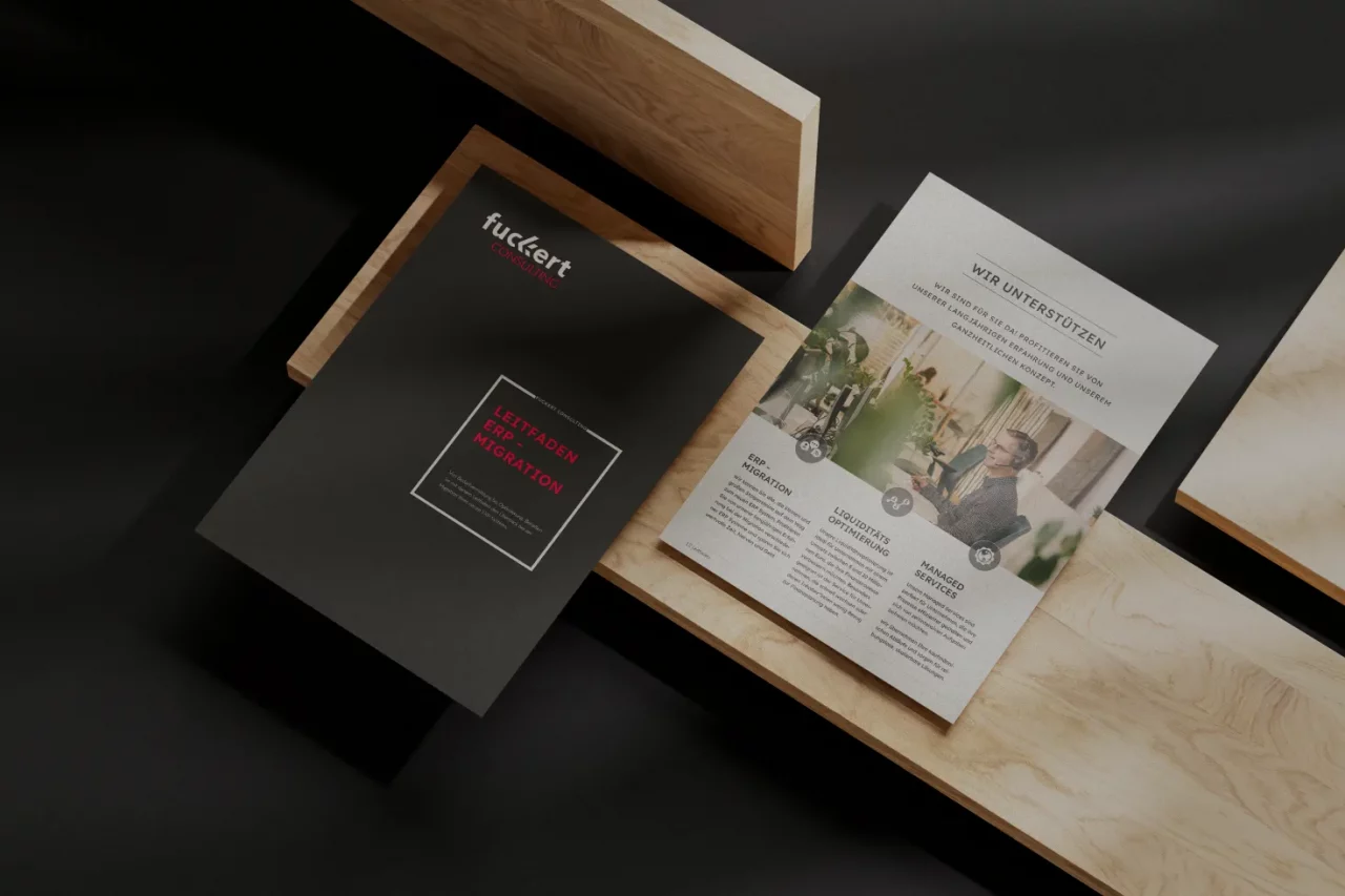 Corporate Design für Fuckert Consulting – modernes, seriöses Branding