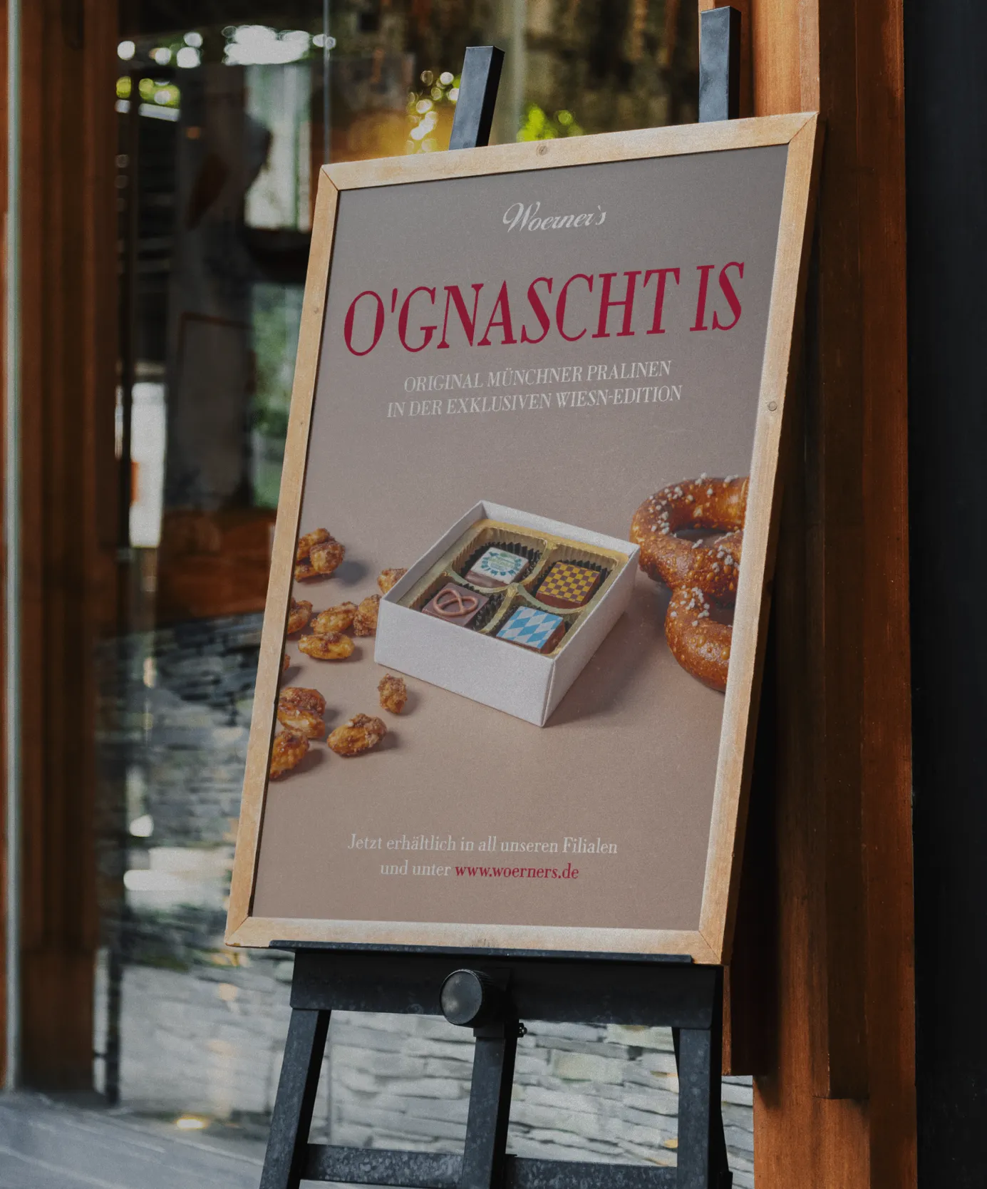 Plakatdesign für Wörners – MockUp